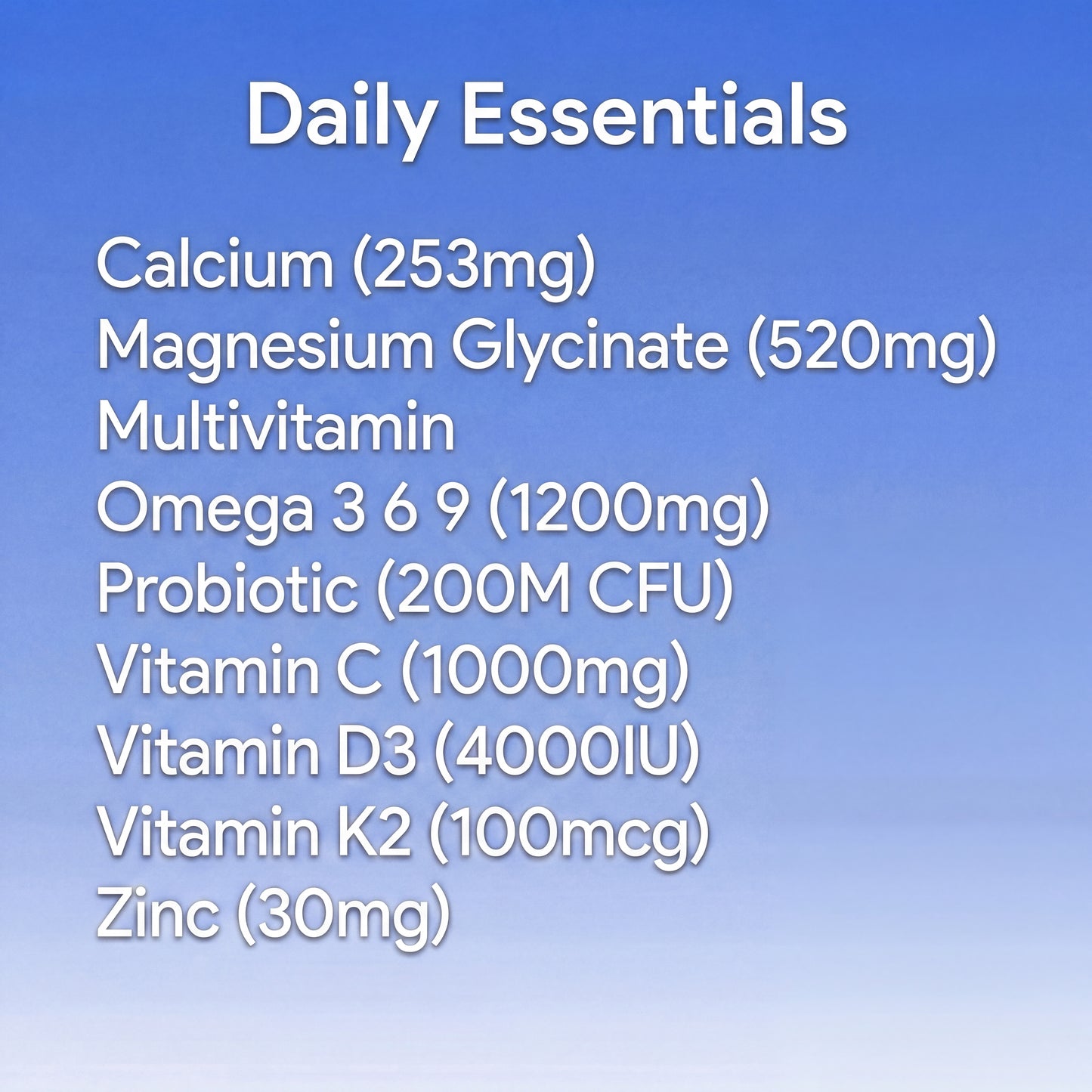 Male Daily Essentials Pack