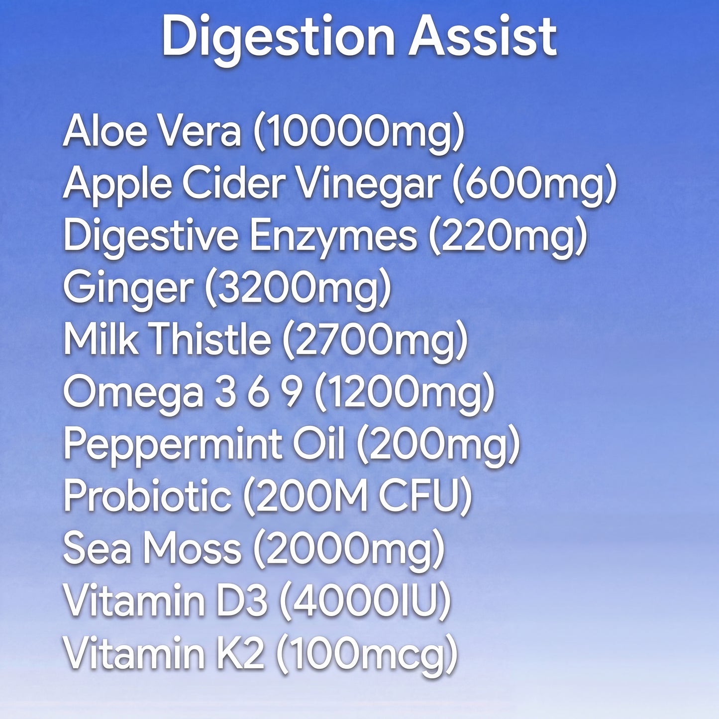Male Digestion Assist Pack