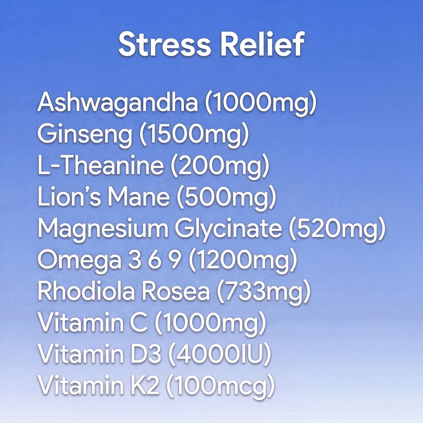 Female Stress Relief Pack