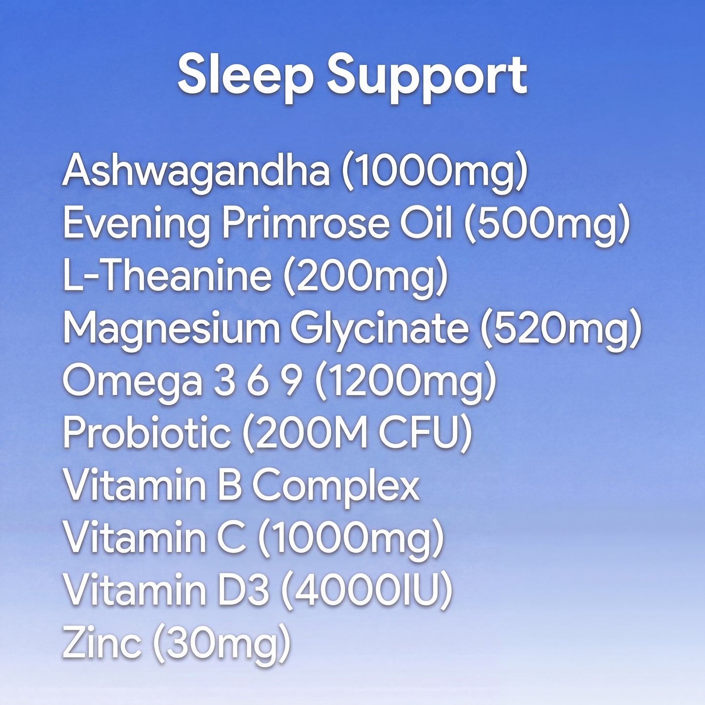 Female Sleep Support Pack