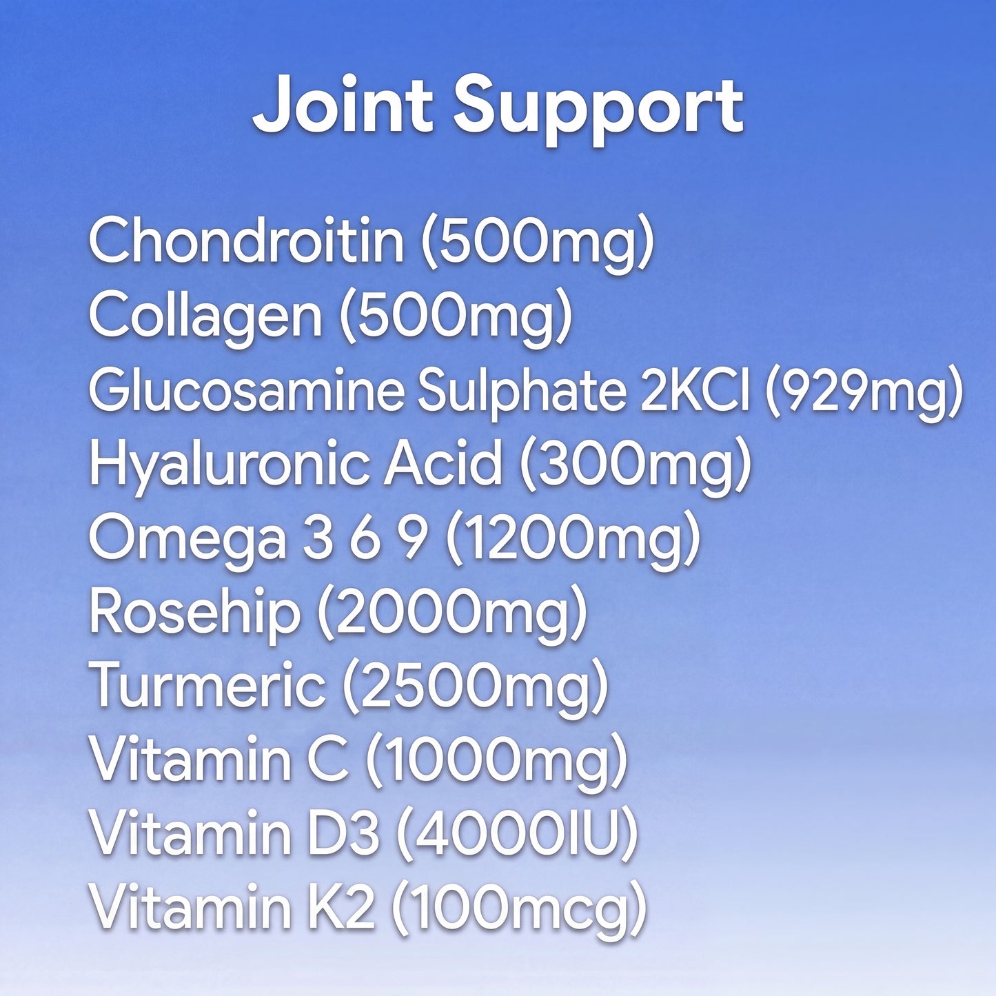 Female Joint Support Pack